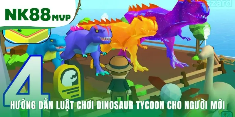 Luật chơi Dinosaur Tycoon với công thức tính điểm và vũ khí