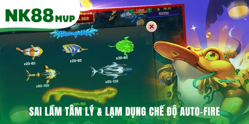 Tâm lý thiếu kiên nhẫn và auto-fire ngốn sạch tiền